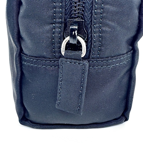 Authentic Prada Nylon Tessuto Clutch Bag /  Cosmetic Pouch Large EUC - Picture 9 of 11